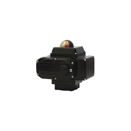 Dwyer Instruments Electric Modulating, 110 VAC, 3540 in-lb, black body, dome indicator, 1/2" NPT electrical connection ACT-MD05-110VAC